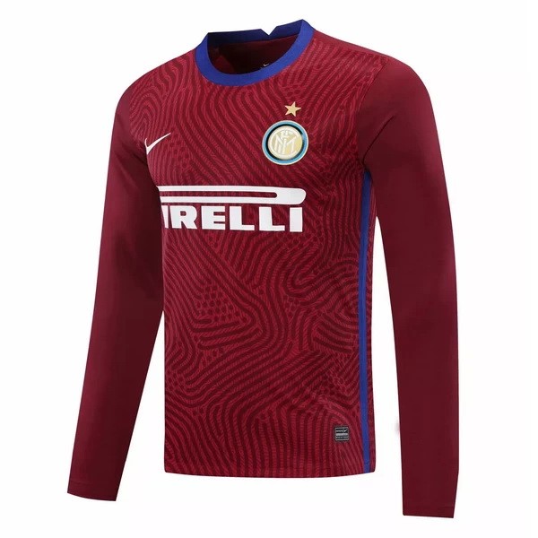 Camiseta Inter Milan ML Portero 2020 2021 Borgona